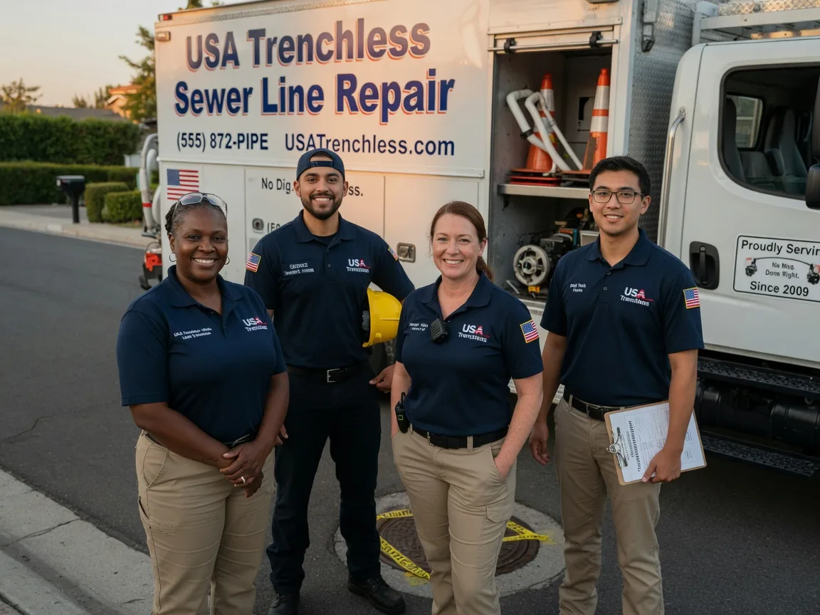 Sewer Line Repair company in Verona, MS